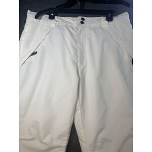Iceburg Outerwear White Ski Snow Pants Size L